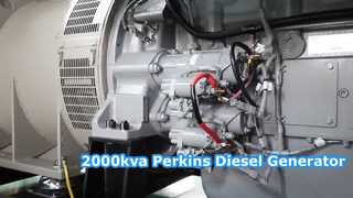Solusi Tenaga Generator Diesel Perkins 2000kva