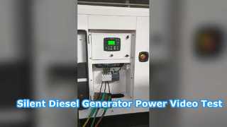 Pengujian Warna Putih Generator Diesel Senyap