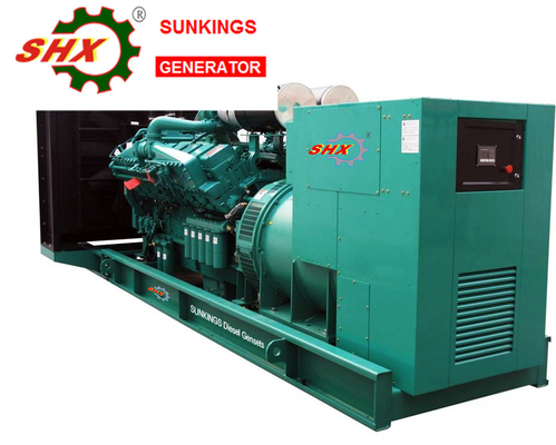 Beli 60hz 6.3kv 1000KW Cummins Generator tipe terbuka online manufacture