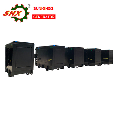 Beli 120KW Standby Diesel Generator Perkins Kedap Suara Fase Tunggal 50Hz online manufacture