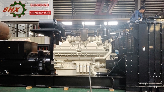 Beli Generator Tegangan Tinggi Diesel 2MW 4.16kv Cummins Genset online manufacture