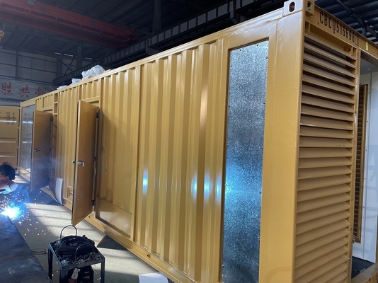 Beli IP23 1800kw Cummins Diesel Generator Set Tipe Kontainer Dengan Mecc Alte Alternator online manufacture