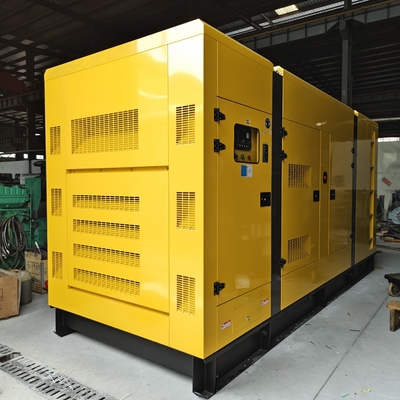 Beli 545kw Cummins diesel generator set 750kva Soundproof Standby Generator dengan ATS online manufacture