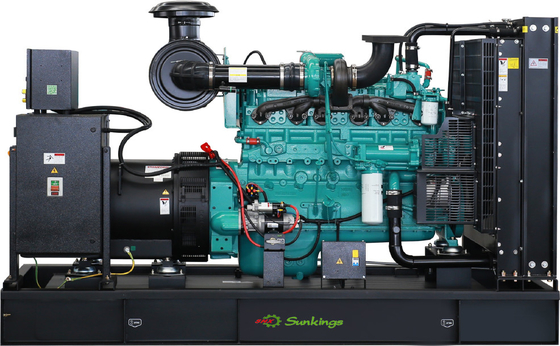 Beli Efisiensi bahan bakar tipe terbuka diesel generator set 300KVA Cummins mesin online manufacture