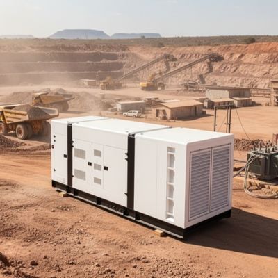 Beli Heavy duty Cummins Diesel Generator 1000kva used in mining site in Africa online manufacture
