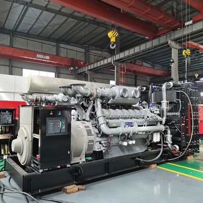 Beli Generator Diesel Tipe Terbuka Berpendingin Air Perkins 1000kva 500kw 1000kw 1500kw Generator Diesel 3 Fasa online manufacture