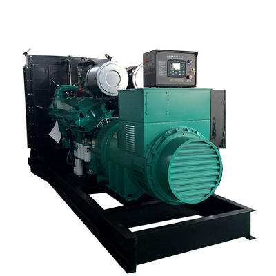Beli 1100kVA 880KW tipe terbuka listrik tenaga tinggi output 3 fase Generator diesel industri yang disetel untuk penggunaan industri online manufacture