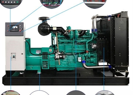 Beli 6LTAA9.5-G3 Cummins Diesel Generator Set Sekolah 3 Phase Open Silent Type Genset online manufacture