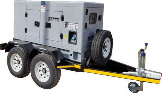 Beli CE ISO Trailer Mounted 3 Phase Generator 200kw Genset Berpendingin Air online manufacture