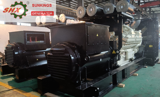 Generator Listrik Darurat 2000kva 3 Phase 400V Brushless Alternator