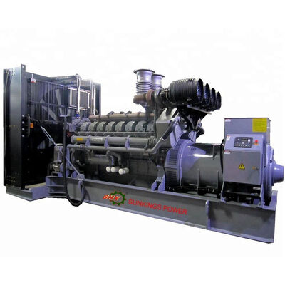 Generator Diesel Kompak SHX 1250kVA Solusi Daya Bunker 12V