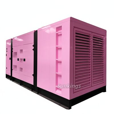 Generator Diesel Kanopi Senyap Tugas Berat 800kw Dengan Mesin Cummins Genset 1000kva