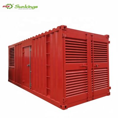 1500KVA/1200KW Container Type 40HQ Diesel Generator Sets Best Power Station Electric Generator dengan Opsi ATS