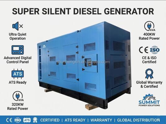 perkins 400kva 500kva Generator Diesel Tipe Diam Stamford Generator Alternator dengan 24V DC Electric Start ATS untuk dijual