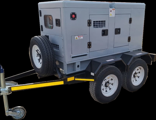 720A 400kw Mobile Trailer Diesel Generator Cummins DG Ditetapkan Di Pembangkit Listrik
