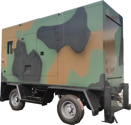 Trailer Mounted 60HZ 500kva Diesel Generator EPA Volvo Penta Genset
